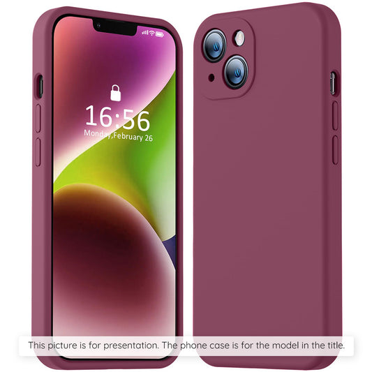 Калъф за Samsung Galaxy S25 FE, Techsuit, SoftFlex, Бордо