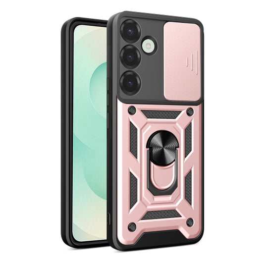 Калъф за Samsung Galaxy S25+ S936, Techsuit, CamShield, Розов