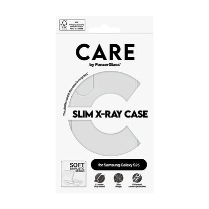Калъф за Samsung Galaxy S25 S931, PanzerGlass, Care Fashionable, Прозрачен
