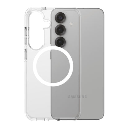 Калъф за Samsung Galaxy S25 S931, PanzerGlass, Care Urban Combat, Прозрачен Бял