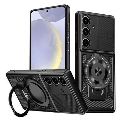 Калъф за Samsung Galaxy S25 S931 / S24 S921, Techsuit, RuggedCam, Черен