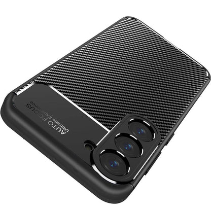 Case for Samsung Galaxy S25 S931, Techsuit, CarbonFiber, Black
