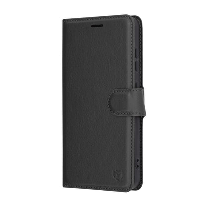 Калъф за Samsung Galaxy S25 S931, Techsuit, Leather Folio, Черен