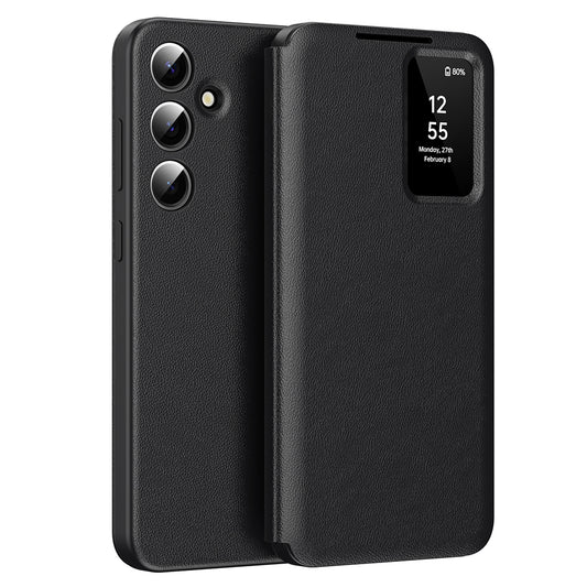 Калъф за Samsung Galaxy S25 S931, Techsuit, SmartView, Черен