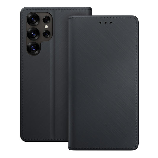 Калъф за Samsung Galaxy S25 Ultra S938, 3MK, Портфейл, Черен