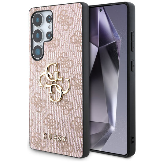 Калъф за Samsung Galaxy S25 Ultra S938, Guess, 4G Big Logo, Розов
