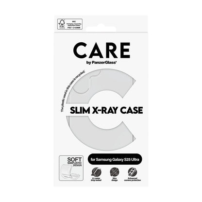 Калъф за Samsung Galaxy S25 Ultra S938, PanzerGlass, Care Fashionable, Прозрачен