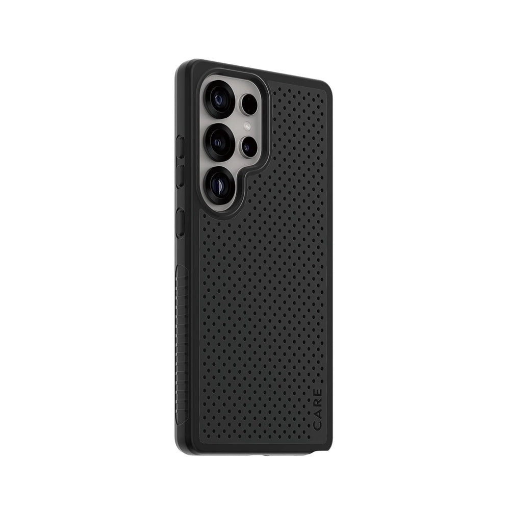 Калъф за Samsung Galaxy S25 Ultra S938, PanzerGlass, Care Feature Heat Beat, Черен