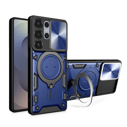 Калъф за Samsung Galaxy S25 Ultra S938, Techsuit, CamGuard Pro, Син