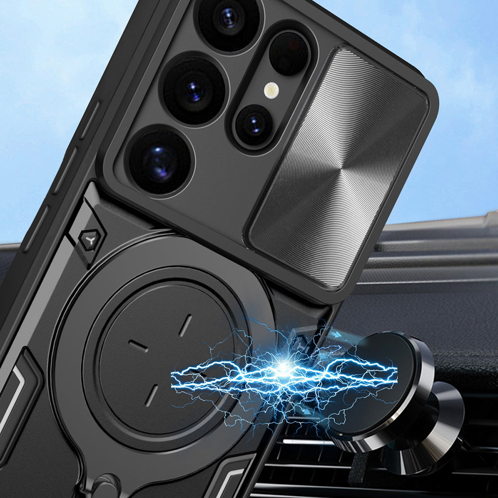 Калъф за Samsung Galaxy S25 Ultra S938, Techsuit, CamGuard Pro, Син