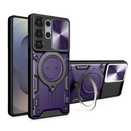 Калъф за Samsung Galaxy S25 Ultra S938, Techsuit, CamGuard Pro, Лилав