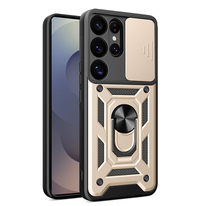 Калъф за Samsung Galaxy S25 Ultra S938, Techsuit, CamShield, Златист