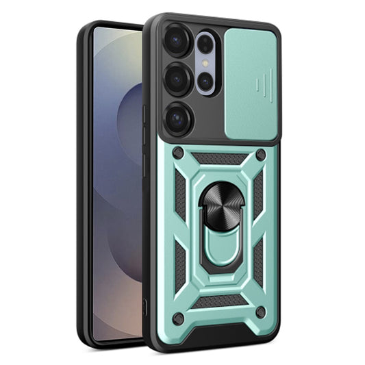 Калъф за Samsung Galaxy S25 Ultra S938, Techsuit, CamShield, Зелен