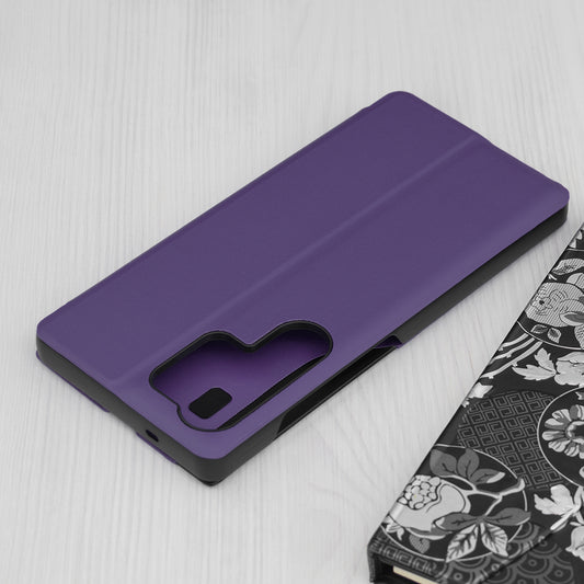 Калъф за Samsung Galaxy S25 Ultra S938, Techsuit, eFold, Лилав