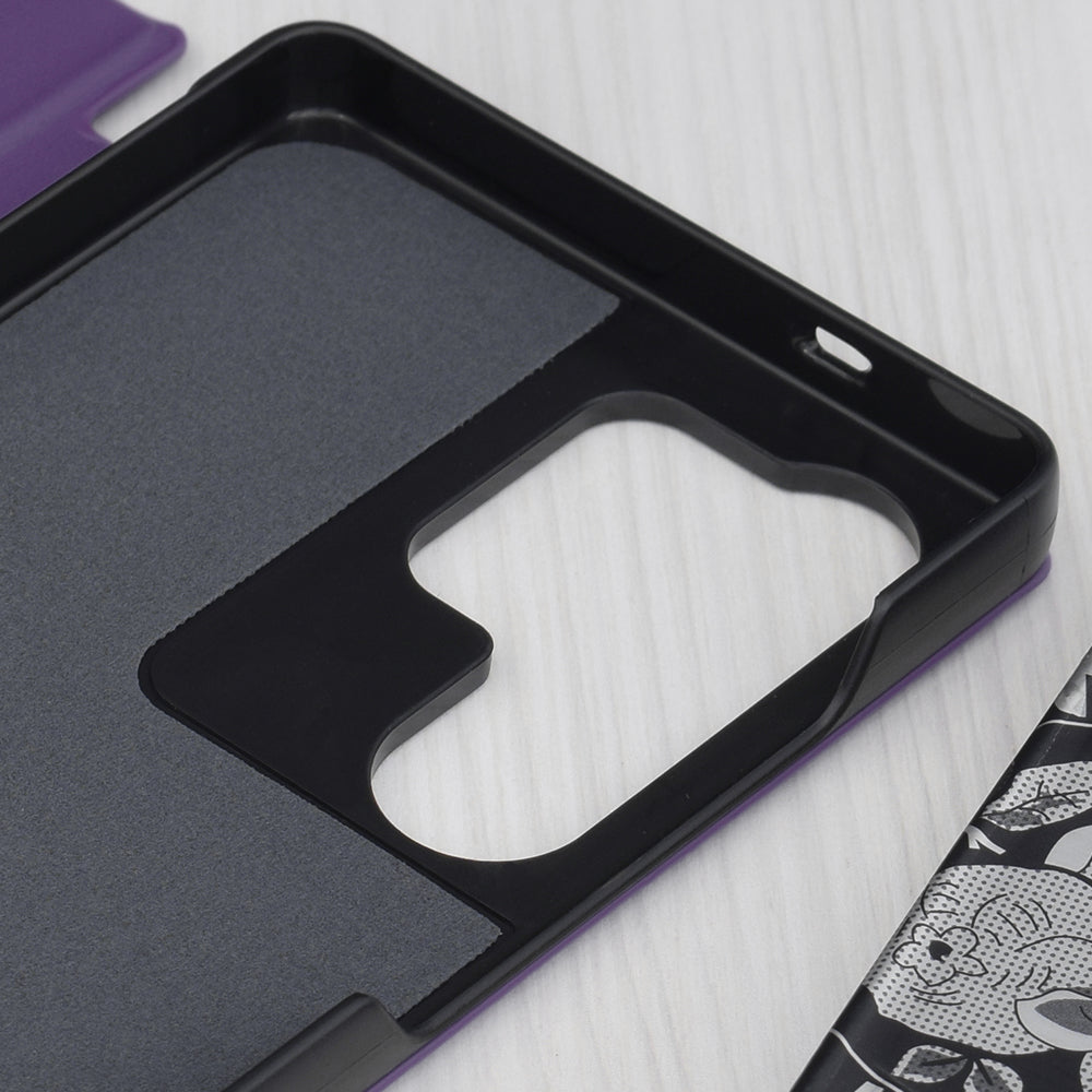 Калъф за Samsung Galaxy S25 Ultra S938, Techsuit, eFold, Лилав