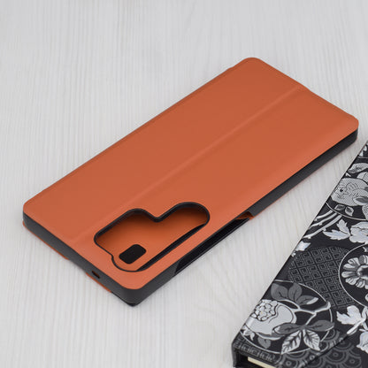 Калъф за Samsung Galaxy S25 Ultra S938, Techsuit, eFold, Оранжев