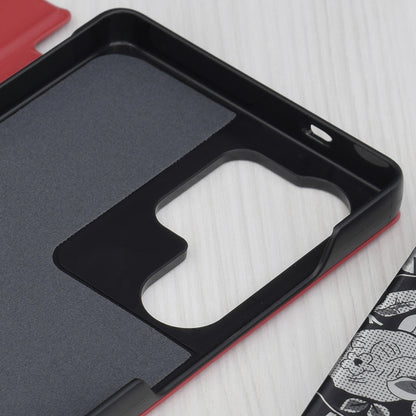 Калъф за Samsung Galaxy S25 Ultra S938, Techsuit, eFold, Червен