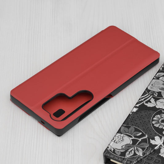 Калъф за Samsung Galaxy S25 Ultra S938, Techsuit, eFold, Червен