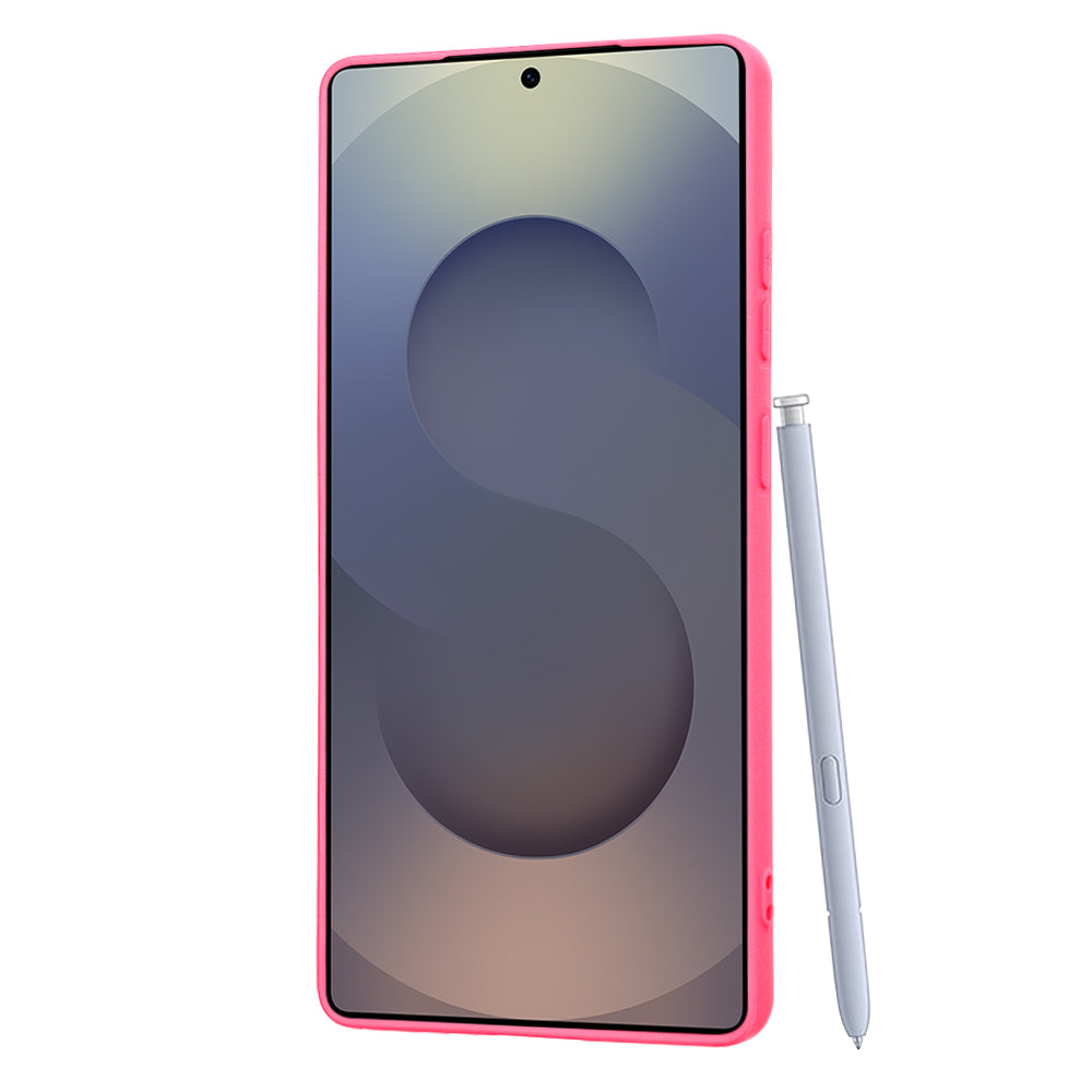Калъф за Samsung Galaxy S25 Ultra S938, Techsuit, SoftFlex, Тъмно розов