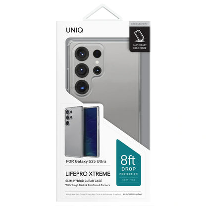 Калъф за Samsung Galaxy S25 Ultra S938, UNIQ, LifePro Xtreme, Прозрачен
