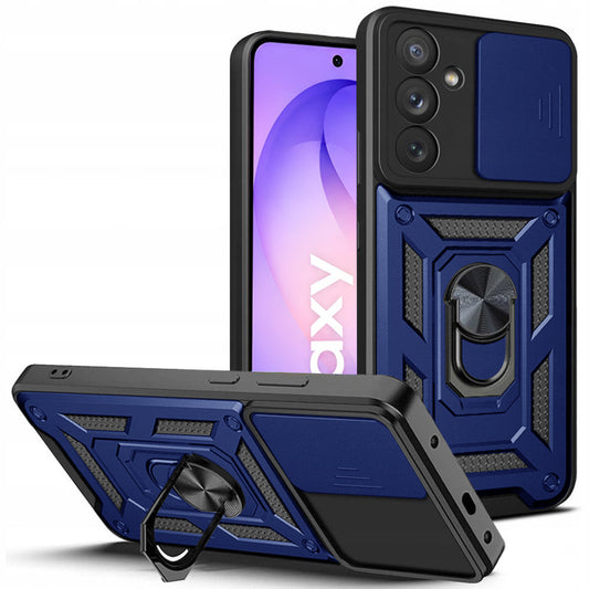 Case for Samsung Galaxy S26 FE / S25 FE, Techsuit, CamShield, Blue