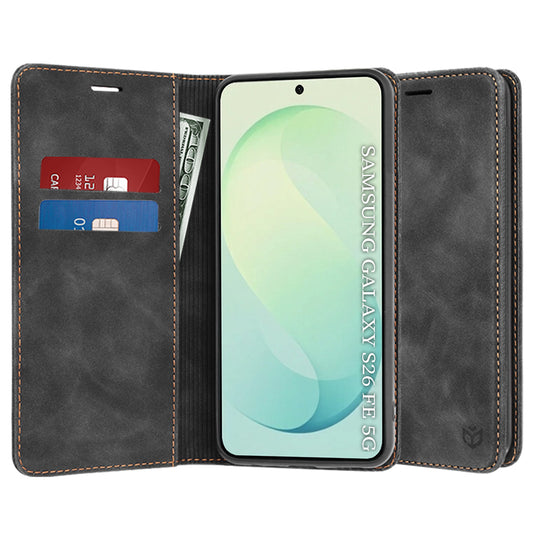 Калъф за Samsung Galaxy S26 FE S741 / S25 FE, Techsuit, Confy, Черен