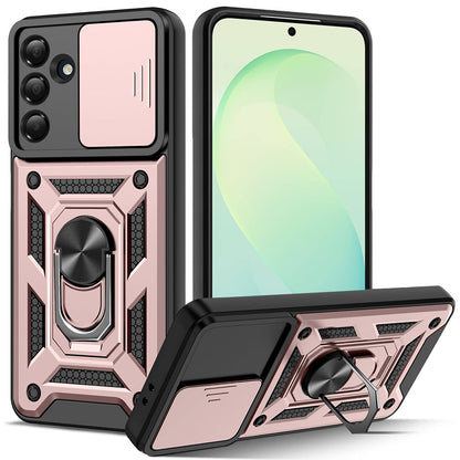 Калъф за Samsung Galaxy S26 FE S741 / S25 FE, Techsuit, CamShield, розово злато