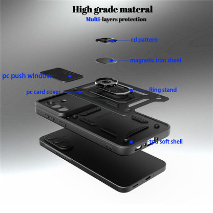 Калъф за Samsung Galaxy S26 FE S741 / S25 FE, Techsuit, CamShield, розово злато