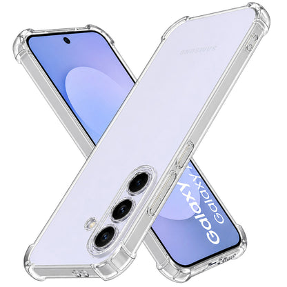 Case for Samsung Galaxy S26 FE S741 / S25 FE, Techsuit, Shockproof Clear, Transparent