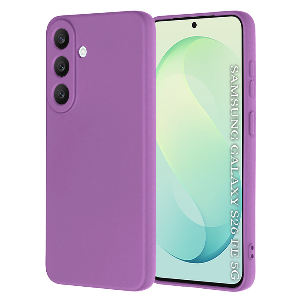 Калъф за Samsung Galaxy S26 FE S741 / S25 FE, Techsuit, SoftFlex, лилав