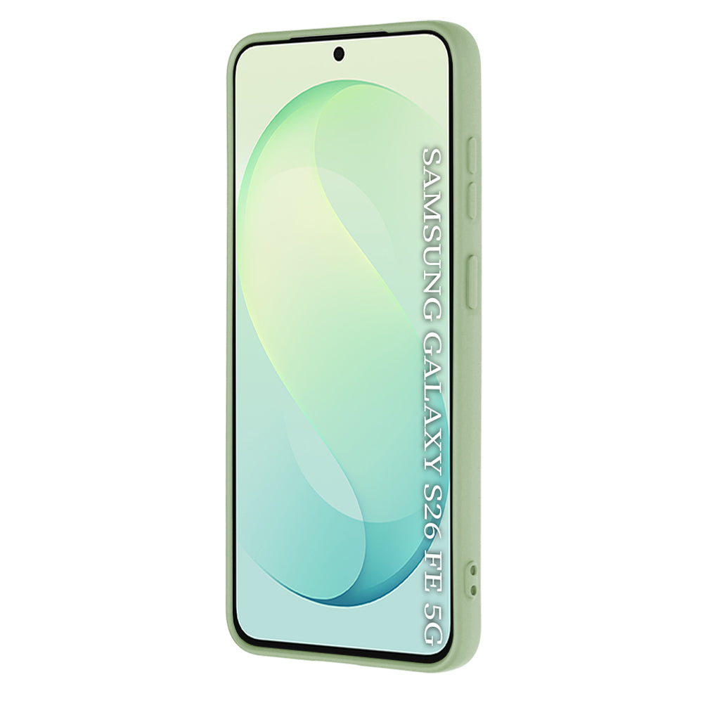 Калъф за Samsung Galaxy S26 FE S741 / S25 FE, Techsuit, SoftFlex, светлозелен