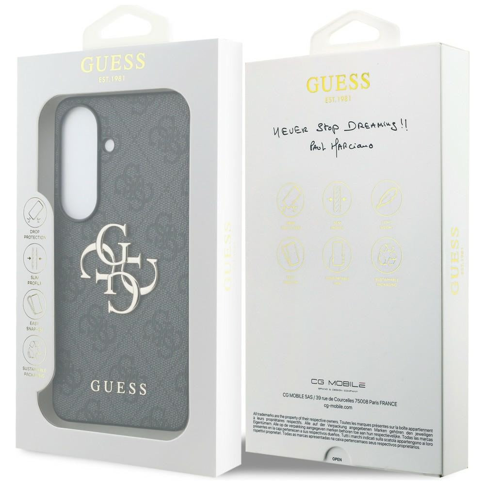 Калъф за Samsung Galaxy S26 Plus S947, Guess, 4G Big Logo, Черен