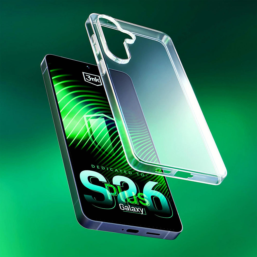 Case for Samsung Galaxy S26 Plus S947, 3MK, Clear, Transparent
