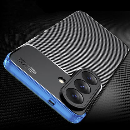 Калъф за Samsung Galaxy S26 Plus, Techsuit, CarbonFiber, Черен