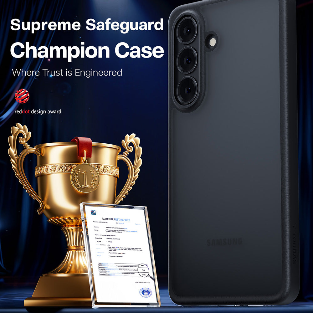 Калъф за Samsung Galaxy S26 Plus, Torras, Guardian, Черен