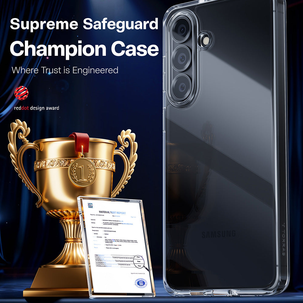 Калъф за Samsung Galaxy S26 Plus, Torras, Guardian, Прозрачен