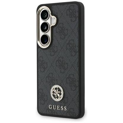 Калъф за Samsung Galaxy S26 S942, GUESS, 4G Big Rhinestone Triangle Strap, Черен