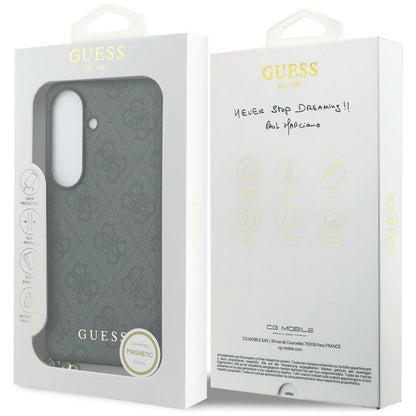 Калъф за Samsung Galaxy S26 S942, Guess, 4G Classic Logo Charm, Черен