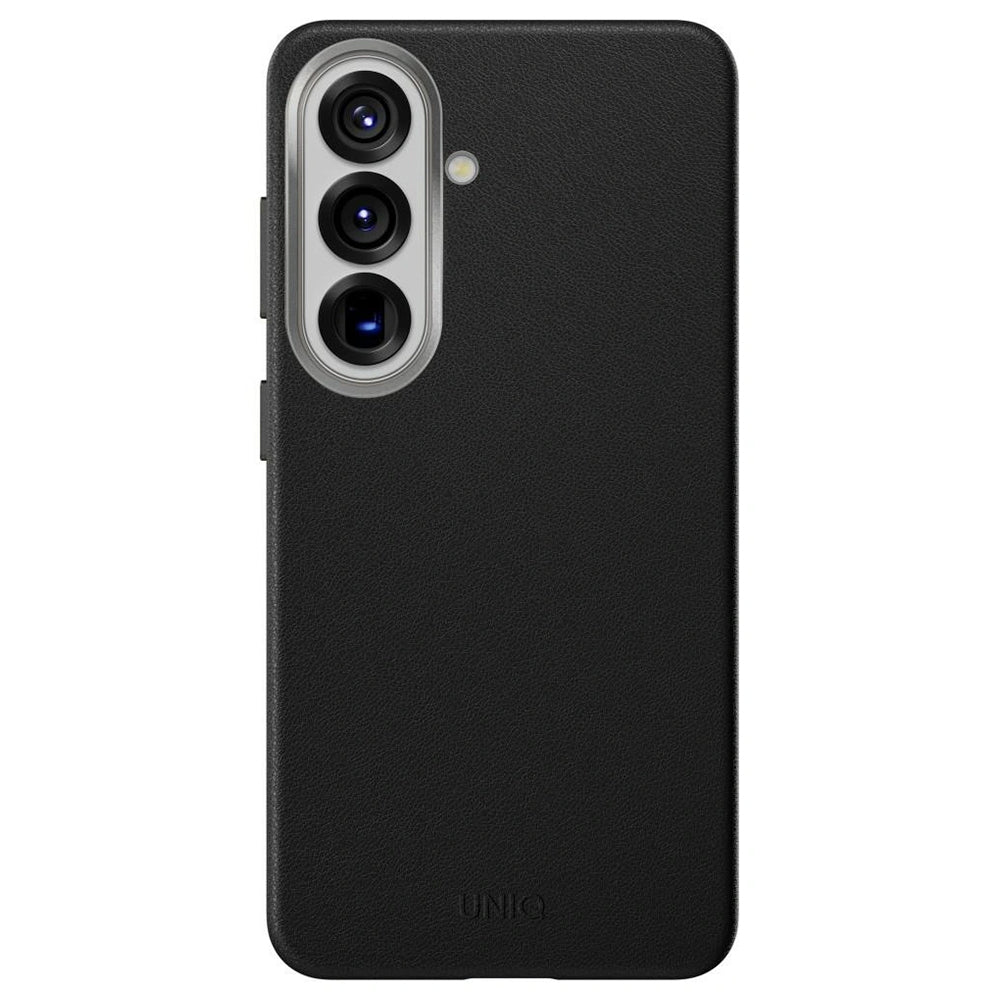 Case for Samsung Galaxy S26 S942, UNIQ, Lyden Leatherette, Black