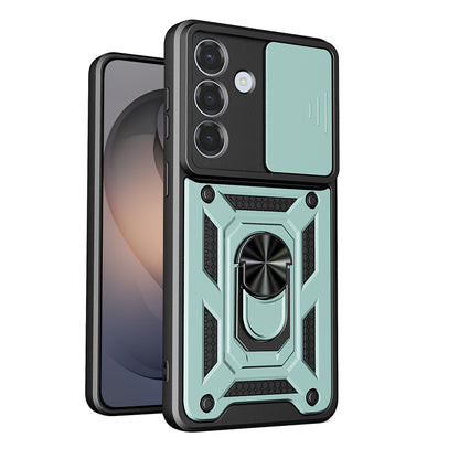 Калъф за Samsung Galaxy S26, Techsuit, CamShield, Зелен