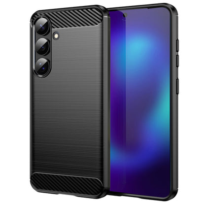 Калъф за Samsung Galaxy S26, Techsuit, Карбон, Черен