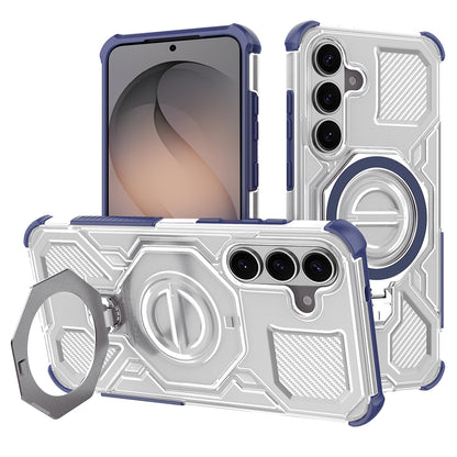 Калъф за Samsung Galaxy S26, Techsuit, Carbon Shield Pro, Син