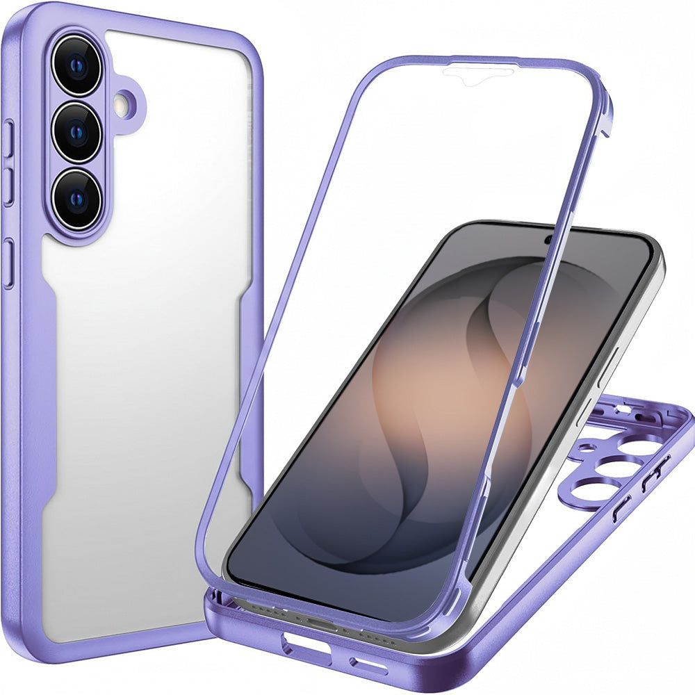 Калъф за Samsung Galaxy S26 S942, Techsuit, ColorVerse 360, Лилав