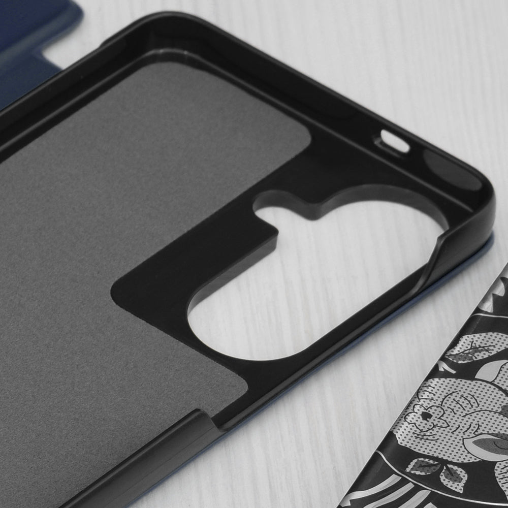 Калъф за Samsung Galaxy S26, Techsuit, eFold, Тъмносин