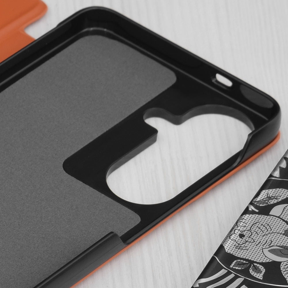 Калъф за Samsung Galaxy S26 S942, Techsuit, eFold, Оранжев