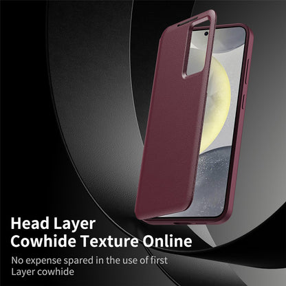 Калъф за Samsung Galaxy S26, Techsuit, SmartView, Червен