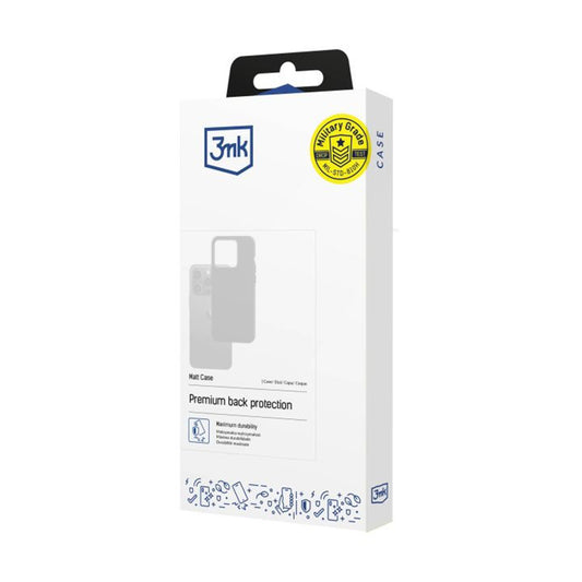 Калъф за Samsung Galaxy S26 Ultra, 3MK, Матово Черен