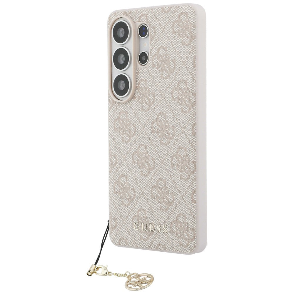 Калъф за Samsung Galaxy S26 Ultra S948, Guess, 4G Classic Logo Charm, Розов