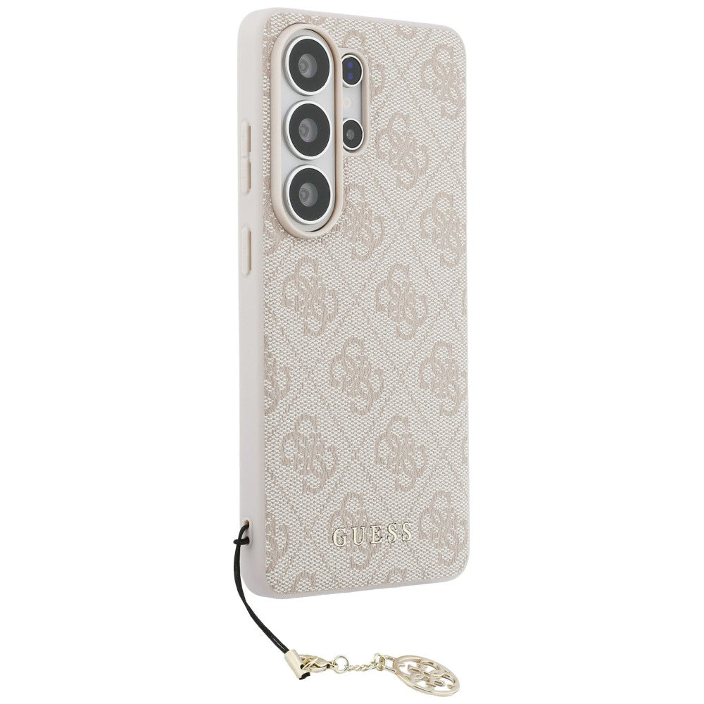 Калъф за Samsung Galaxy S26 Ultra S948, Guess, 4G Classic Logo Charm, Розов