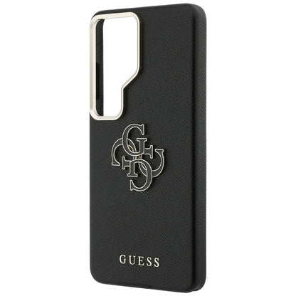 Калъф за Samsung Galaxy S26 Ultra S948, Guess, 4G Grained Big and Classic Logo, Черен